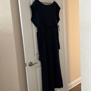 Eliza J midnight blue jumpsuit. NWTO. Size 12